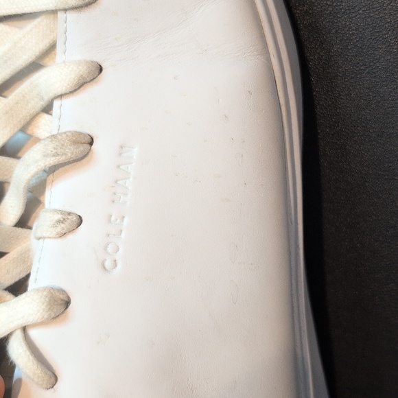 Cole Haan Grand 360 White Leather Daily Crosscut Sneakers Size 13 - Picture 2 of 8